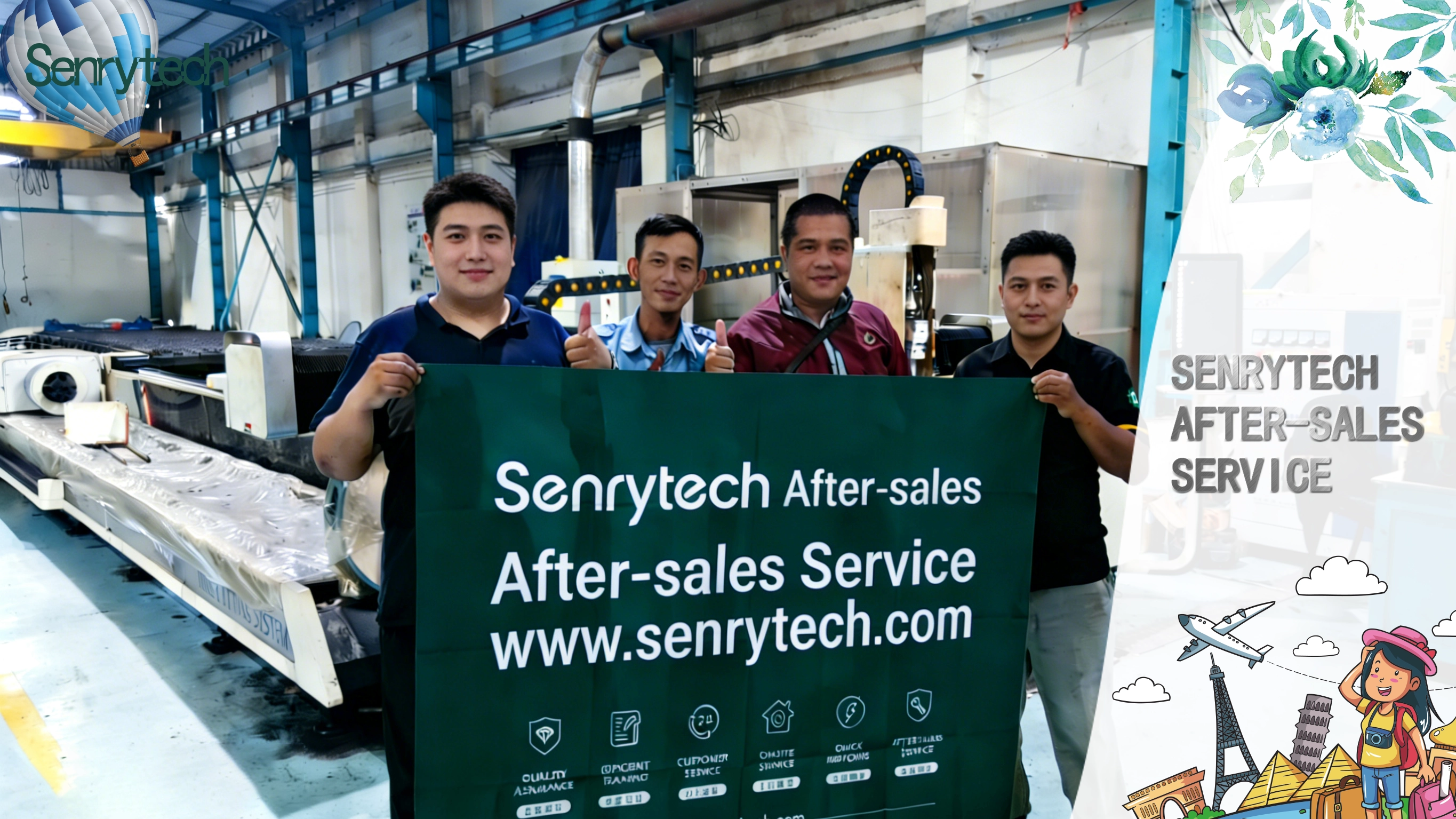 Senrytech 印度尼西亚机器培训安装