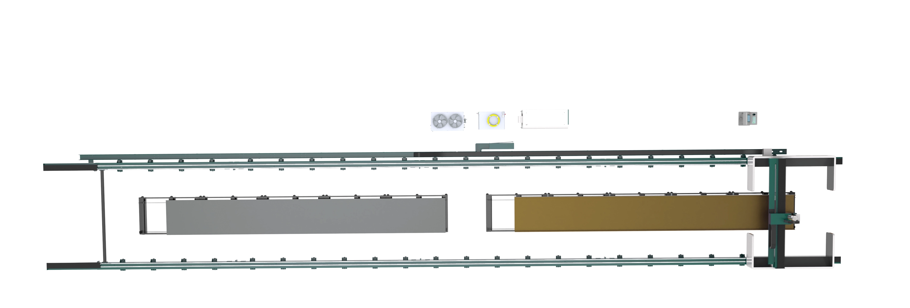 激光板材切割机M系列展示