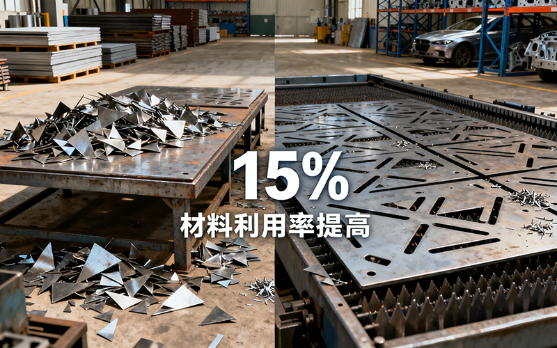 汽车零部件厂激光切割方案